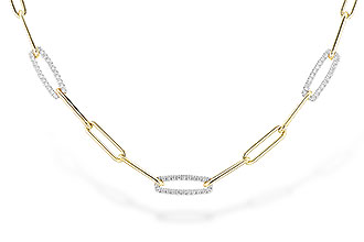 A328-63909: NECKLACE .75 TW (17 INCHES)