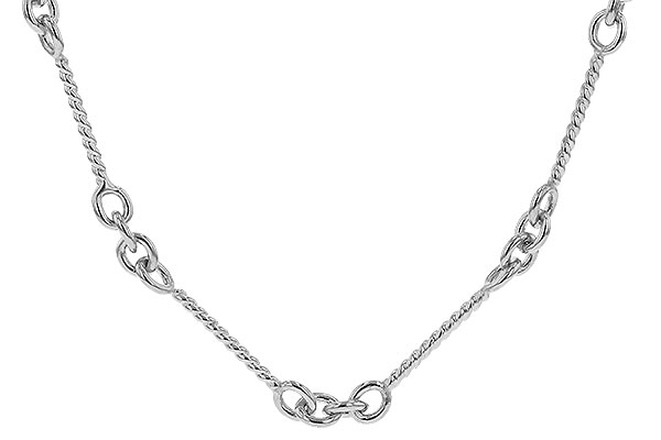 A329-54745: TWIST CHAIN (16IN, 0.8MM, 14KT, LOBSTER CLASP)
