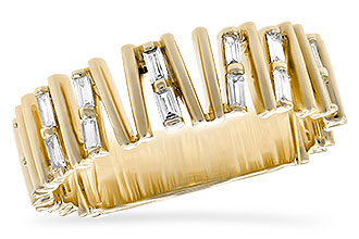 C245-04745: LDS DIA WED RG .24 TW BAGUETTES
