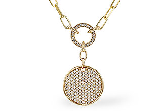 C329-56572: NECKLACE .92 TW (17")