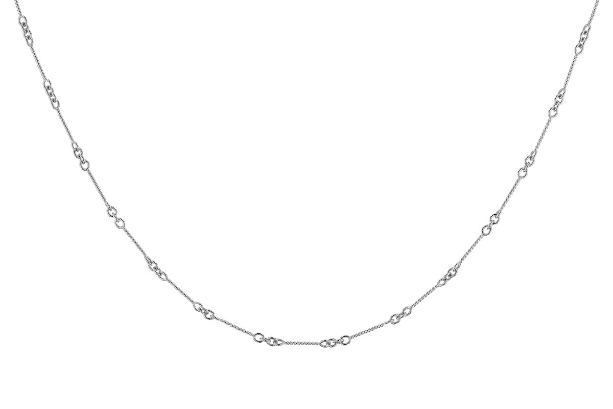 D329-54745: TWIST CHAIN (7IN, 0.8MM, 14KT, LOBSTER CLASP)