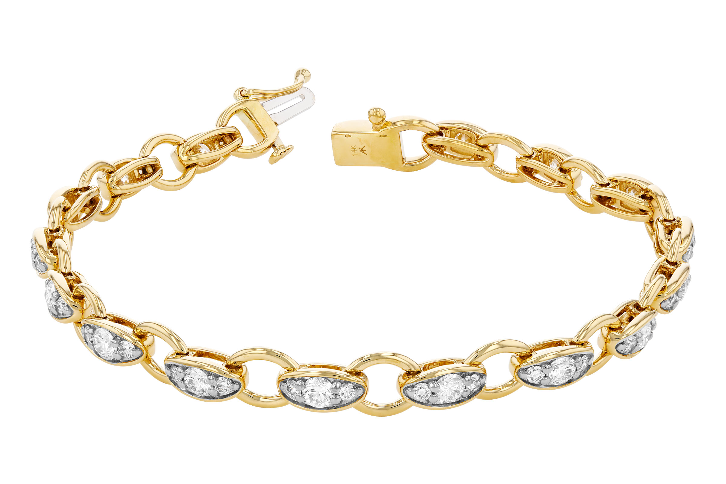 E330-46626: BRACELET 2.20 TW (7")
