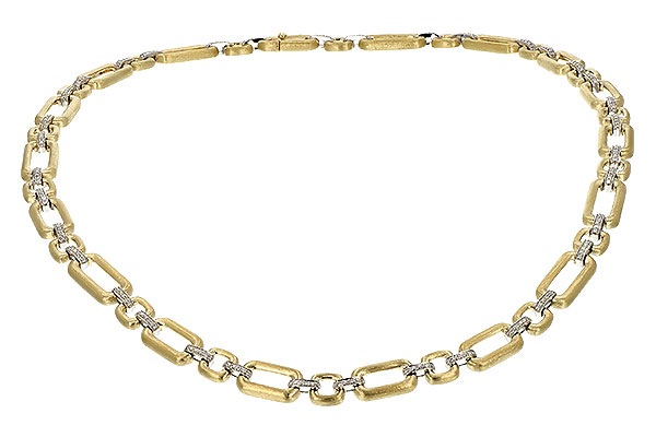 G244-12926: NECKLACE .80 TW (17 INCHES)