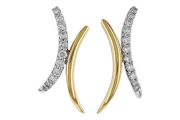 G329-59344: EARRINGS .15 TW