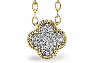 H328-72053: NECKLACE .32 TW (18")