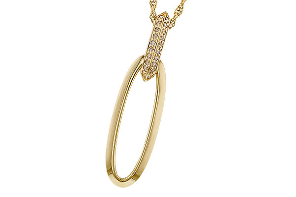 L329-58371: NECKLACE .10 TW