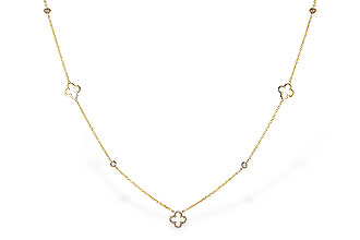 M329-56599: NECKLACE .20 TW (18")