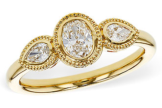 M329-62080: LDS DIA RG .60 TW FANCY CUT DIAMONDS